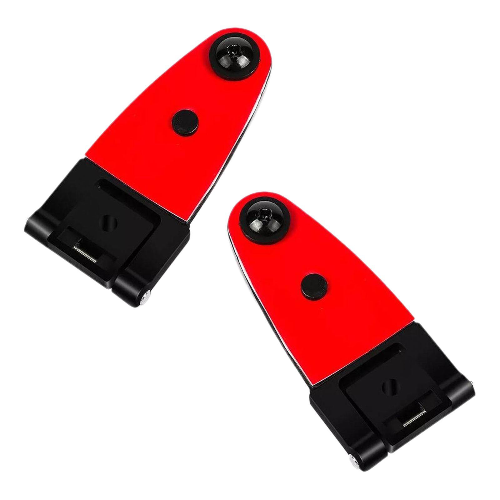 Glass Door Hinge - 2 個のガラスリアウィンドウヒンジ交換用 103528 53248 修理部品 67158