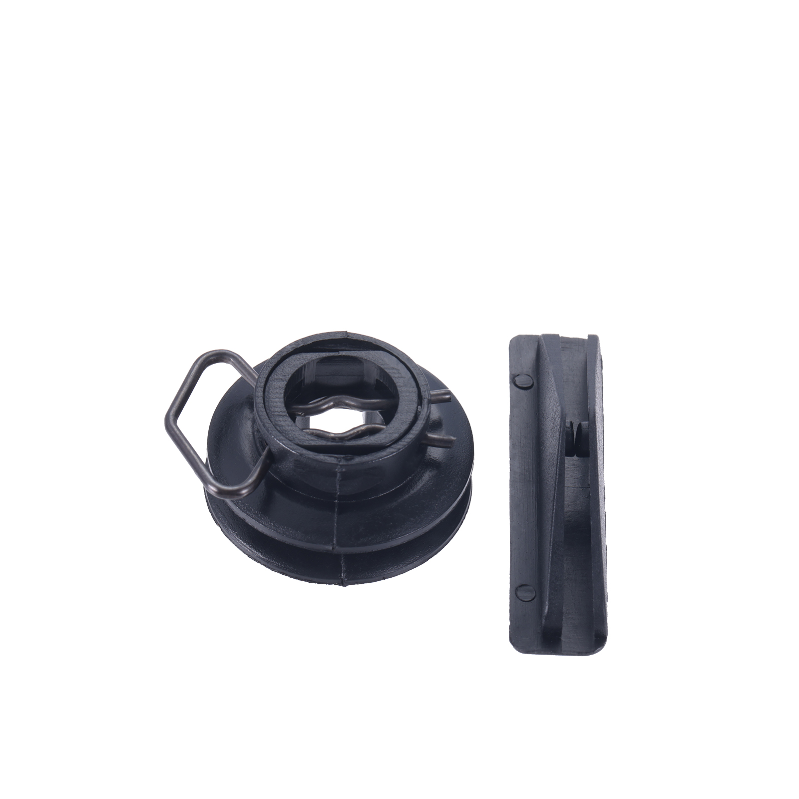 Glass Door Hinge - Cityroen elysee Lifan 520用のプラスチックおよび金属製の車のクリップ、ドアガラスのリフト、ラッチガイドブロック、自動アクセサリー、2個