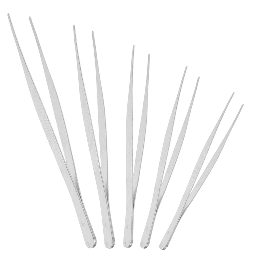 5本セット、工業用修理用ピンセット、ステンレス製、園芸用クリ - Feeding Tong Stainless のレビューと価格