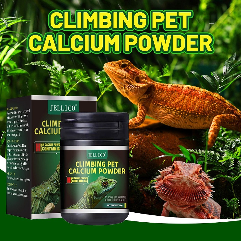 爬虫類、両生類、カメ、カエル、カメレオンなどのペット用ビタミ - Calcium Powder Reptile のレビューと価格