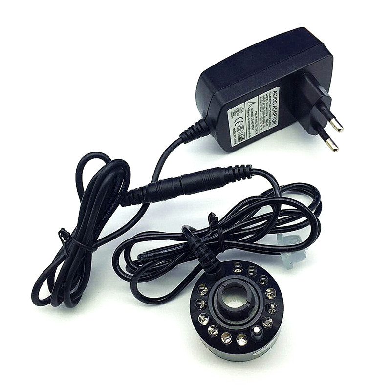 AC100-240V 超音波ミストメーカー 12 LED 水 - Terrarium Fogger Ultrasonic のレビューと価格